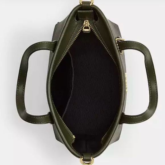 NWT ❤️ COACH CITY MINI TOTE BAG IN SIGNATURE CAMO PRINT CW033 Crossbody - Picture 4 of 12